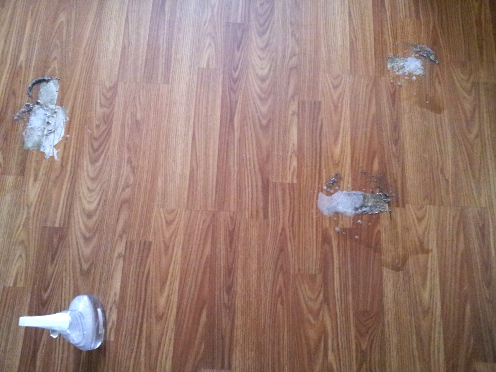 Carpet tape residue during cleaning with Excel 88